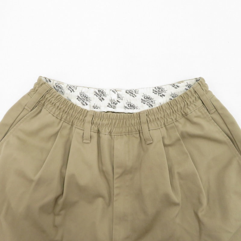COOTIE | クーティー T/C 2 Tuck Easy Pants パンツ ブラウン サイズ：S【瀬戸大橋店】