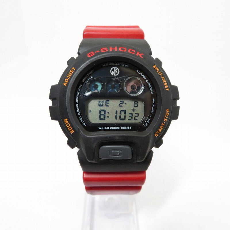 G-SHOCK | ジーショック ×キン肉マン29周年 腕時計 DW-6900FS レッド【瀬戸大橋店】