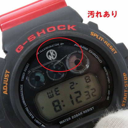 G-SHOCK | ジーショック ×キン肉マン29周年 腕時計 DW-6900FS レッド【瀬戸大橋店】