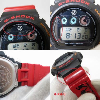 G-SHOCK | ジーショック ×キン肉マン29周年 腕時計 DW-6900FS レッド【瀬戸大橋店】