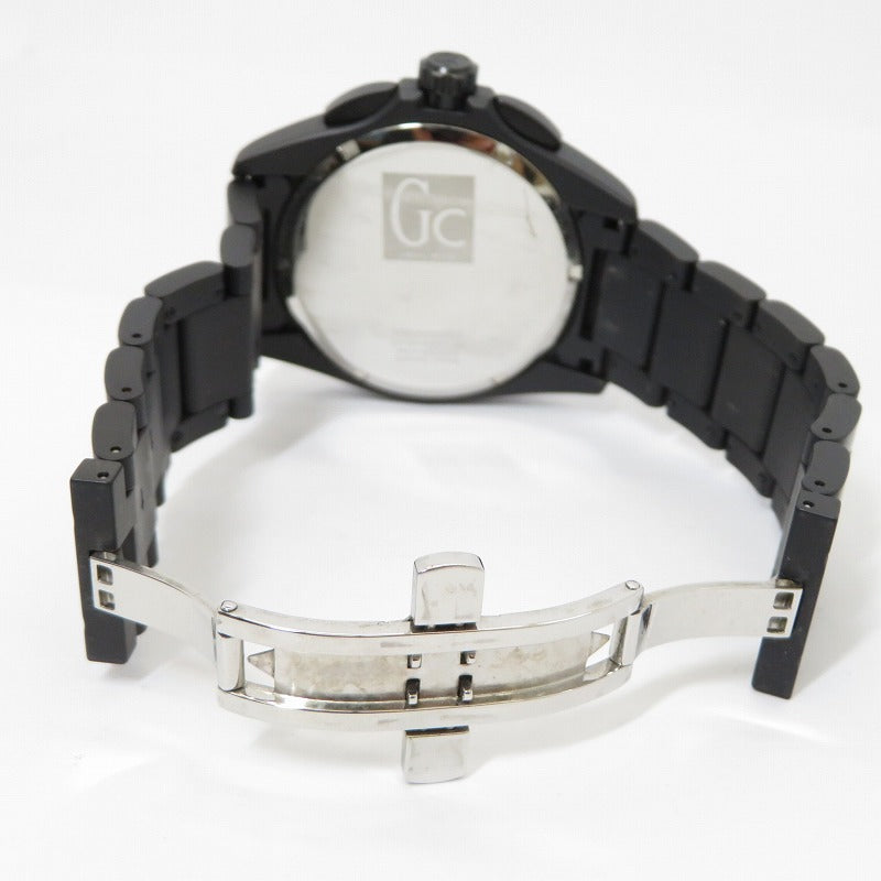 GC Guess Collection/Sport Class/クロノグラフ 腕時計 X76009G2S ブラック【瀬戸大橋店】