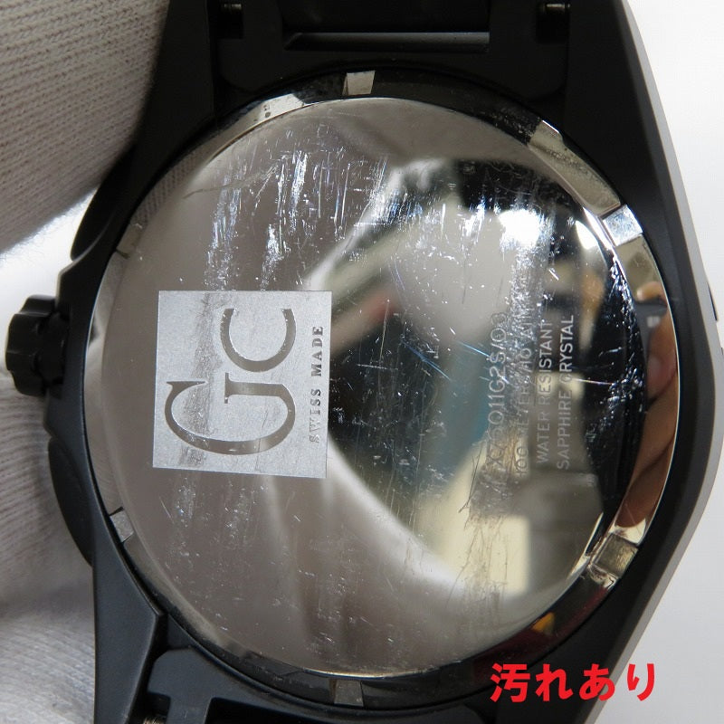 GC Guess Collection/Sport Class/クロノグラフ 腕時計 X76009G2S ブラック【瀬戸大橋店】