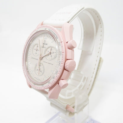 OMEGA | オメガ ×Swatch MISSION TO VENUS 腕時計 SO33P100 ピンク【瀬戸大橋店】