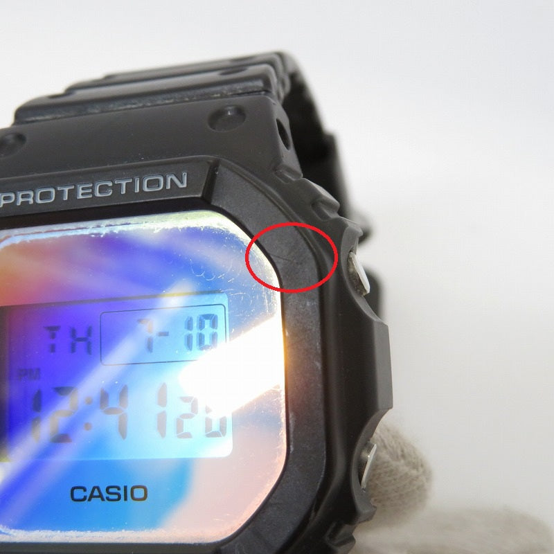G-SHOCK | ジーショック DIGITAL/5600 SERIES 腕時計 DW-5600SR-1JF ブラック【瀬戸大橋店】