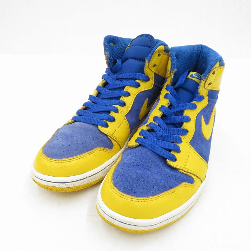 NIKE | ナイキ Air Jordan 1 RETRO High OG 'Laney' スニーカー 555088-707 エアジョーダン ブルー 27.5cm【瀬戸大橋店】
