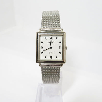JUNGHANS | ユンハンス スクエア・白文字盤 腕時計 JY-705M シルバー【瀬戸大橋店】