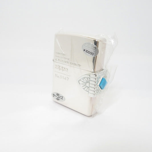 ZIPPO | ジッポ ターコイズ ライター シルバー【瀬戸大橋店】