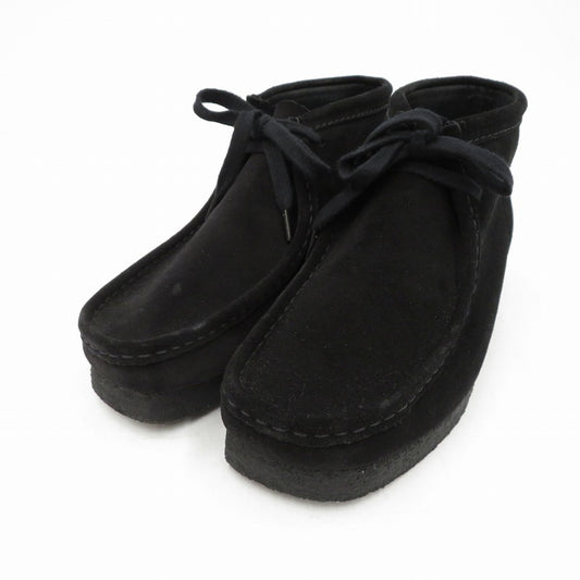 Clarks | クラークス Wallabee ブーツ 26773 ブラック 27.5cm【瀬戸大橋店】