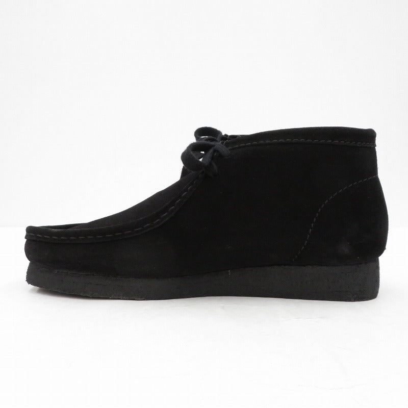 Clarks | クラークス Wallabee ブーツ 26773 ブラック 27.5cm【瀬戸大橋店】