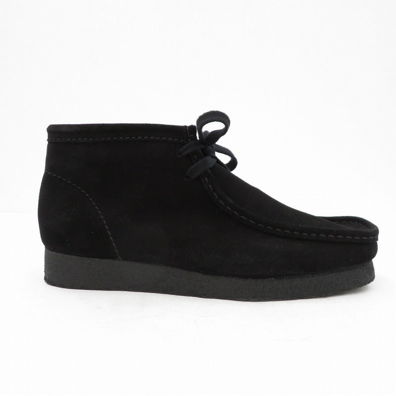 Clarks | クラークス Wallabee ブーツ 26773 ブラック 27.5cm【瀬戸大橋店】