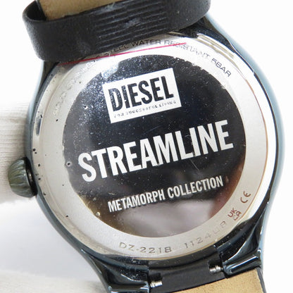 DIESEL | ディーゼル STREAMLINE 腕時計 DZ2218 ブラック【瀬戸大橋店】