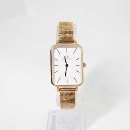 Daniel Wellington | ダニエルウェリントン QUADRO PRESSED MELROSE 腕時計 DW00100431 ホワイト【瀬戸大橋店】