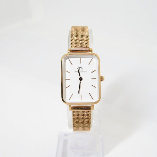 Daniel Wellington | ダニエルウェリントン QUADRO PRESSED MELROSE 腕時計 DW00100431 ホワイト【瀬戸大橋店】