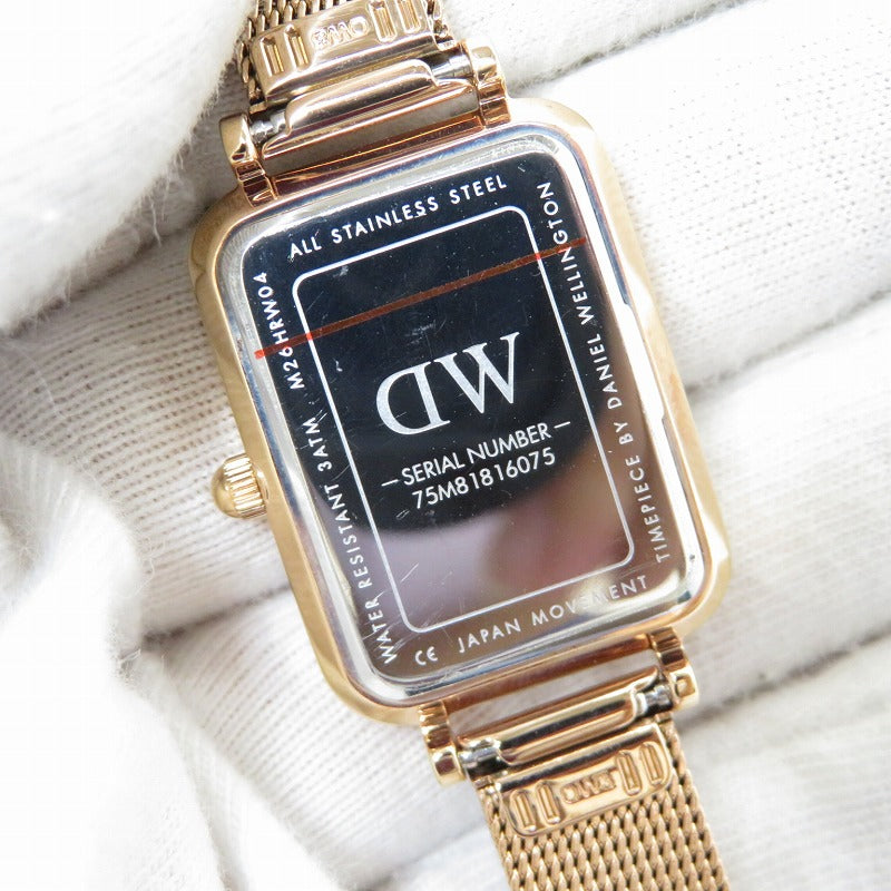 Daniel Wellington | ダニエルウェリントン QUADRO PRESSED MELROSE 腕時計 DW00100431 ホワイト【瀬戸大橋店】