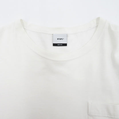 W)TAPS | ダブルタップス BLANC SS 02 / TEE.COTTON 半袖Ｔシャツ 201ATDT-CSM03 ホワイト サイズ：1【瀬戸大橋店】