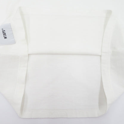 W)TAPS | ダブルタップス BLANC SS 02 / TEE.COTTON 半袖Ｔシャツ 201ATDT-CSM03 ホワイト サイズ：1【瀬戸大橋店】