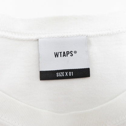 W)TAPS | ダブルタップス BLANC SS 02 / TEE.COTTON 半袖Ｔシャツ 201ATDT-CSM03 ホワイト サイズ：1【瀬戸大橋店】
