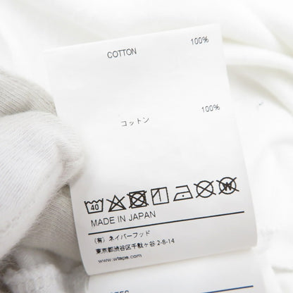W)TAPS | ダブルタップス BLANC SS 02 / TEE.COTTON 半袖Ｔシャツ 201ATDT-CSM03 ホワイト サイズ：1【瀬戸大橋店】