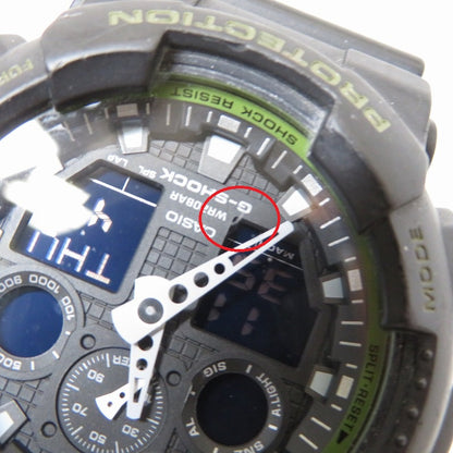 G-SHOCK | ジーショック ANALOG-DIGITAL 腕時計 GA-100L-1AJF ブラック【瀬戸大橋店】