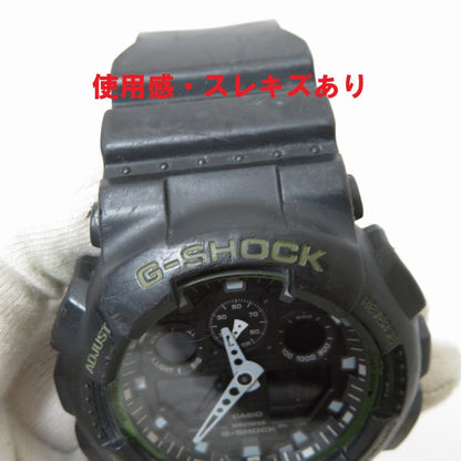 G-SHOCK | ジーショック ANALOG-DIGITAL 腕時計 GA-100L-1AJF ブラック【瀬戸大橋店】