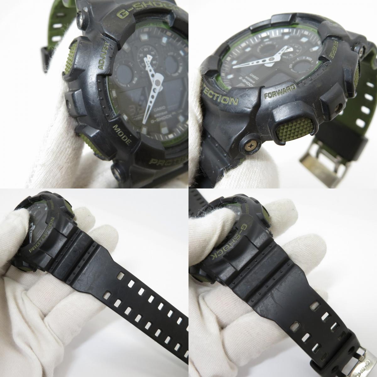 G-SHOCK | ジーショック ANALOG-DIGITAL 腕時計 GA-100L-1AJF ブラック【瀬戸大橋店】