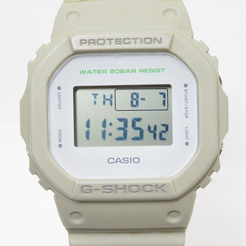 G-SHOCK | ジーショック DIGITAL/5600 SERIES 腕時計 DW-5600M-3JF ベージュ【瀬戸大橋店】