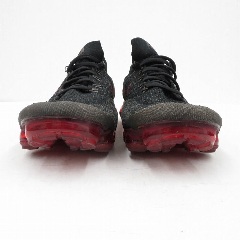 NIKE | ナイキ Air Vapormax Flyknit 'Bred' スニーカー 849558-013 エアヴェイパーマックス ブラック 28.5cm【瀬戸大橋店】