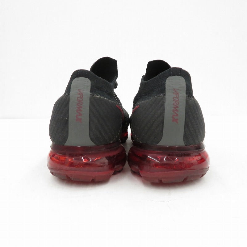 NIKE | ナイキ Air Vapormax Flyknit 'Bred' スニーカー 849558-013 エアヴェイパーマックス ブラック 28.5cm【瀬戸大橋店】