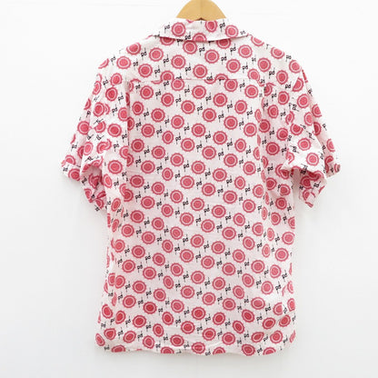 NUMBER(N)INE | ナンバーナイン スリーピングシャツ 半袖シャツ レッド サイズ：3【瀬戸大橋店】