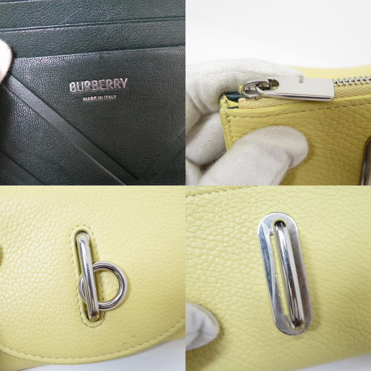 BURBERRY | バーバリー ﾛｯｷﾝｸﾞﾎｰｽ 三つ折り財布 8081668 イエロー【瀬戸大橋店】