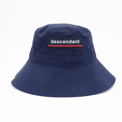 DESCENDANT | ディセンダント SIMMONS NYLON BUCKET ハット 231EMDS-HT08 ネイビー【瀬戸大橋店】