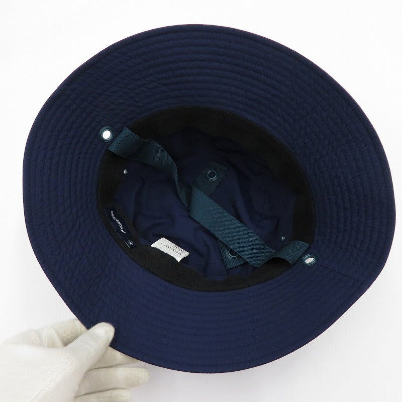 DESCENDANT | ディセンダント SIMMONS NYLON BUCKET ハット 231EMDS-HT08 ネイビー【瀬戸大橋店】