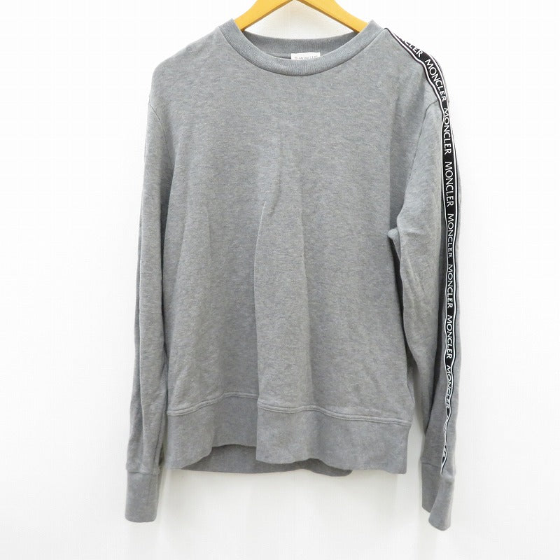 MONCLER | モンクレール スウェット G20918G00026 グレー サイズ：L【瀬戸大橋店】