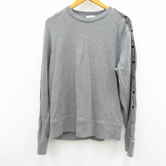 MONCLER | モンクレール スウェット G20918G00026 グレー サイズ：L【瀬戸大橋店】