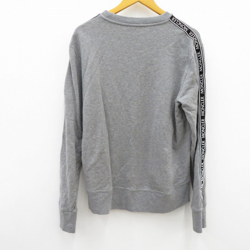 MONCLER | モンクレール スウェット G20918G00026 グレー サイズ：L【瀬戸大橋店】