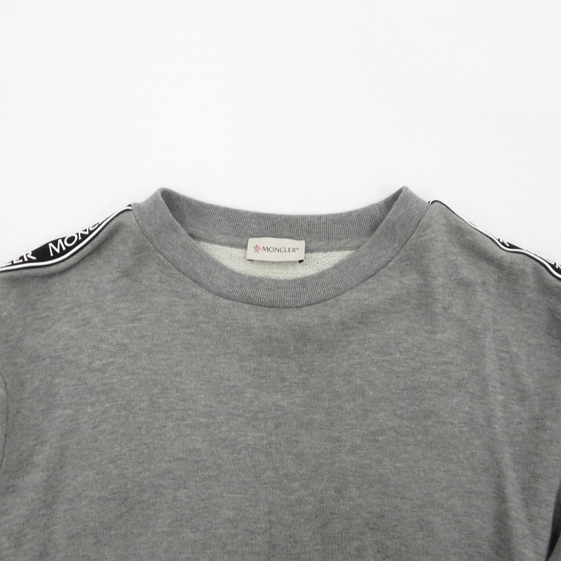 MONCLER | モンクレール スウェット G20918G00026 グレー サイズ：L【瀬戸大橋店】