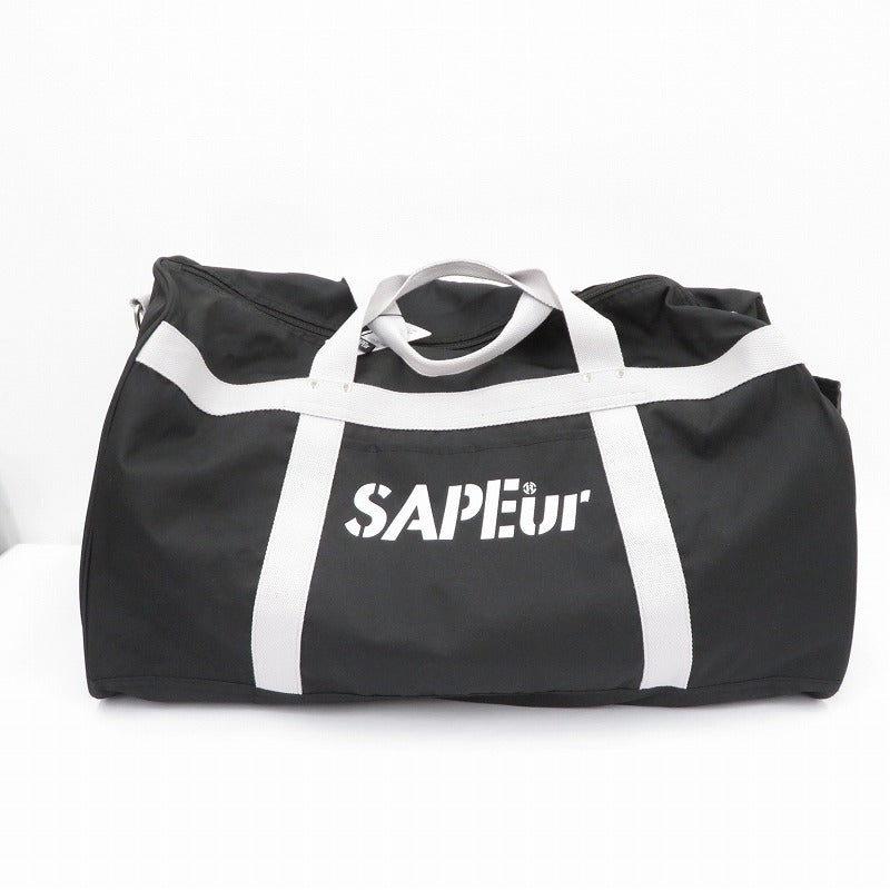 SAPEur | サプール CLUB BAG ボストンバッグ ブラック【瀬戸大橋店】