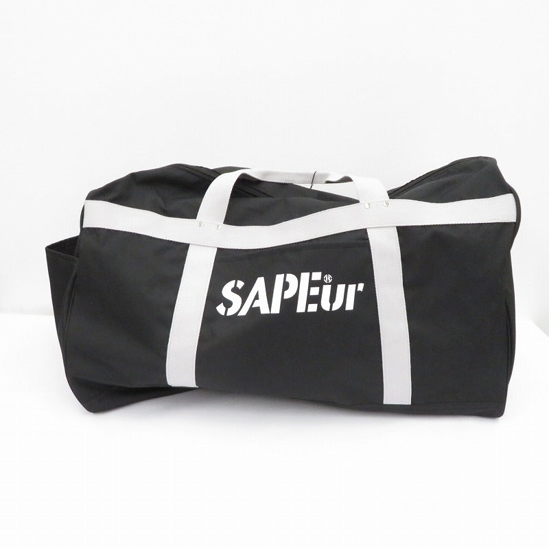 SAPEur | サプール CLUB BAG ボストンバッグ ブラック【瀬戸大橋店】