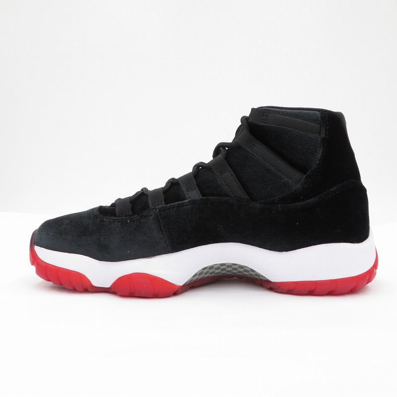 NIKE | ナイキ WMNS Air Jordan 11 'Bred Velvet' スニーカー DB5457-061 エアジョーダン ブラック 27.5cm【瀬戸大橋店】