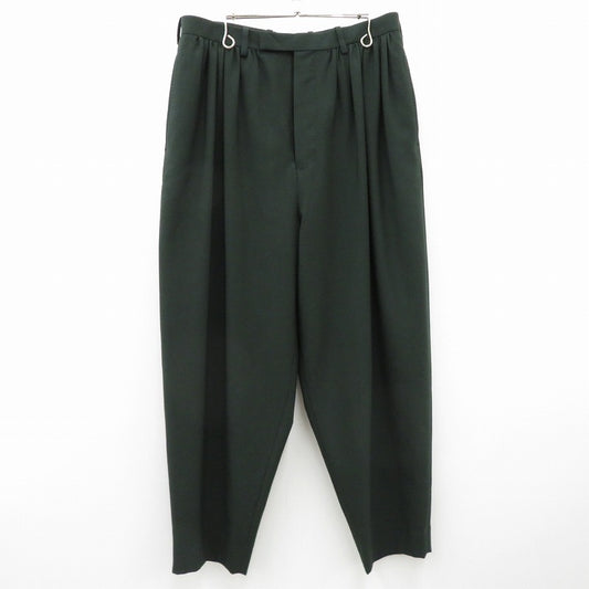 LAD MUSICIAN | ラッドミュージシャン GATHER TAPERED SLACKS その他ボトムス 2219-553 グリーン サイズ：42【瀬戸大橋店】