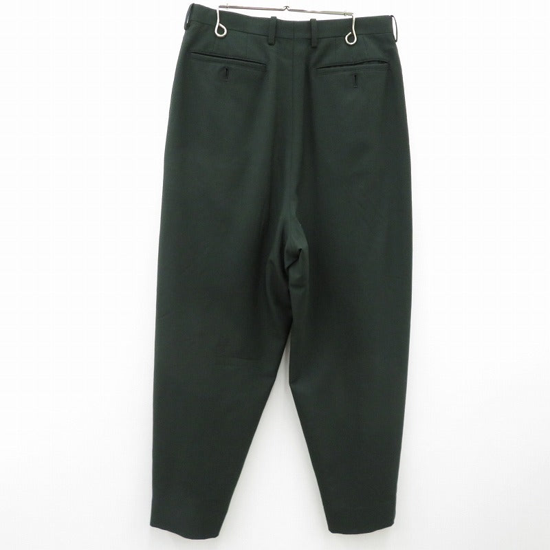 LAD MUSICIAN | ラッドミュージシャン GATHER TAPERED SLACKS その他ボトムス 2219-553 グリーン サイズ：42【瀬戸大橋店】