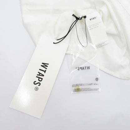 W)TAPS | ダブルタップス LEAGUE/SS/COTTON.TWILL 半袖シャツ 251TQDT-SHM09 ホワイト サイズ：3【瀬戸大橋店】