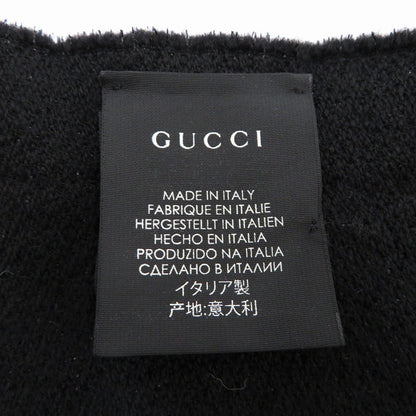 GUCCI | グッチ マフラー ブラック【瀬戸大橋店】