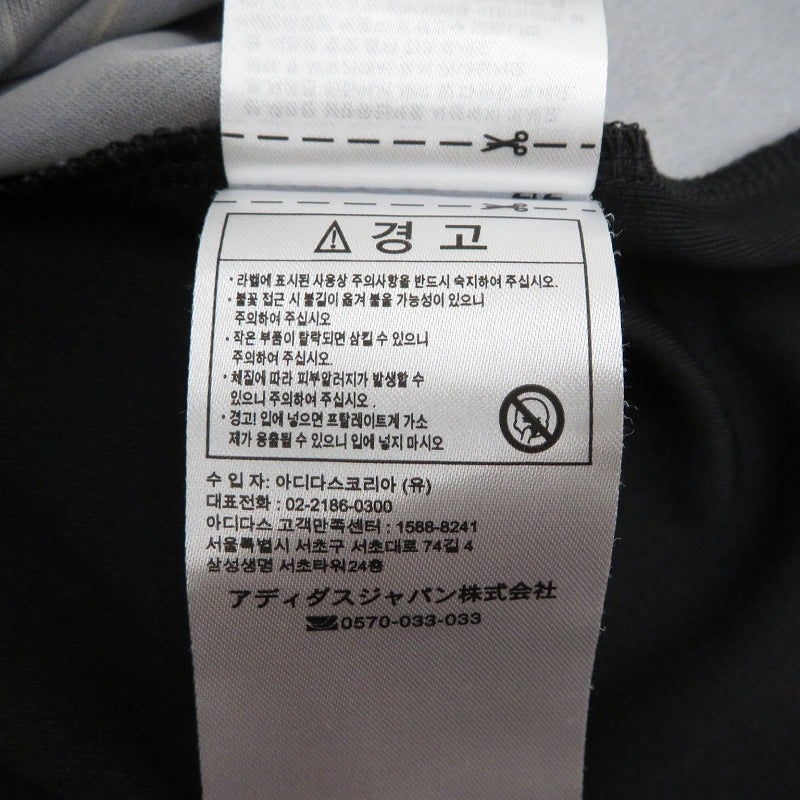 adidas | アディダス CHIESA 22 半袖シャツ ブラック サイズ：M【瀬戸大橋店】