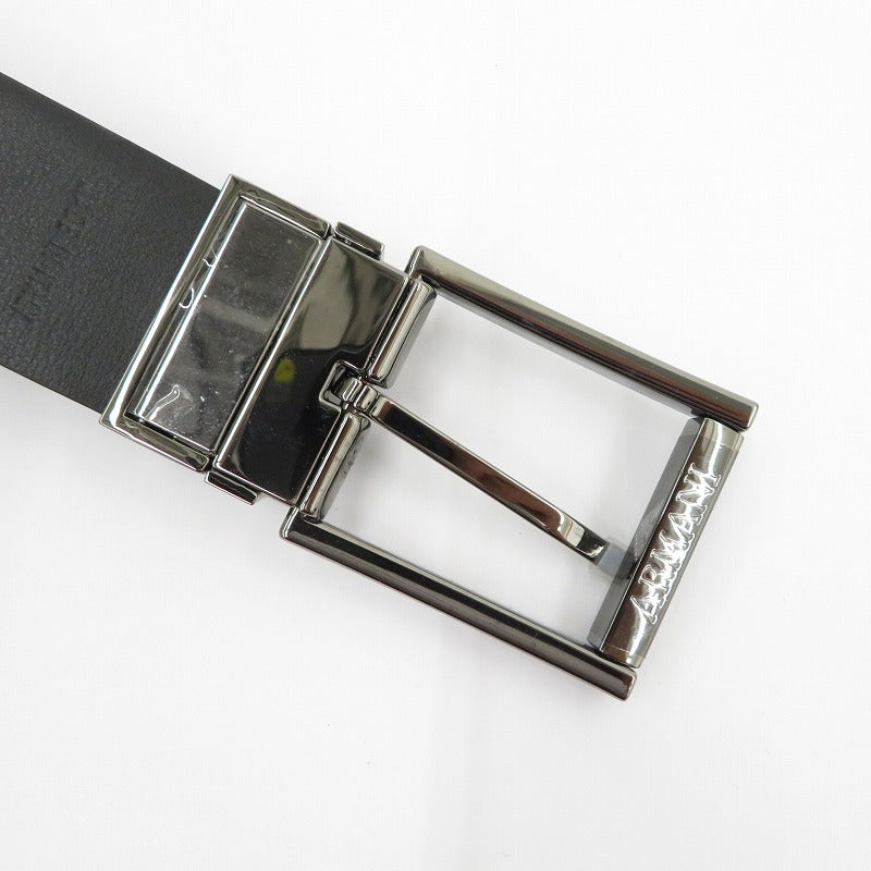 Emporio Armani | エンポリオ・アルマーニ リバーシブルタイプベルト ベルト Y4S071 YKL1J ブラック【瀬戸大橋店】
