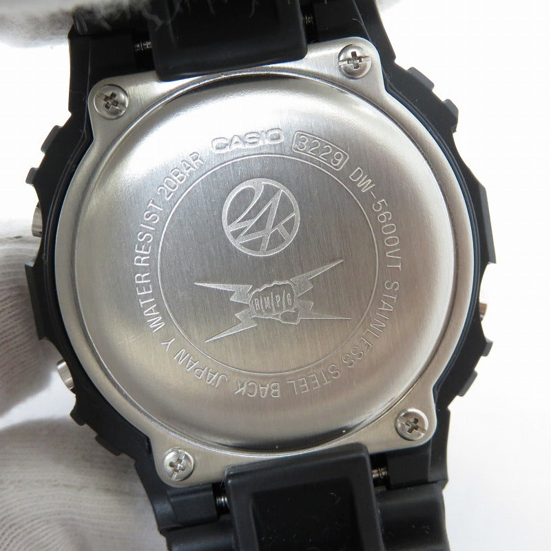 G-SHOCK | ジーショック THE RAMPAGE 腕時計 DW-5600VT ブラック【瀬戸大橋店】