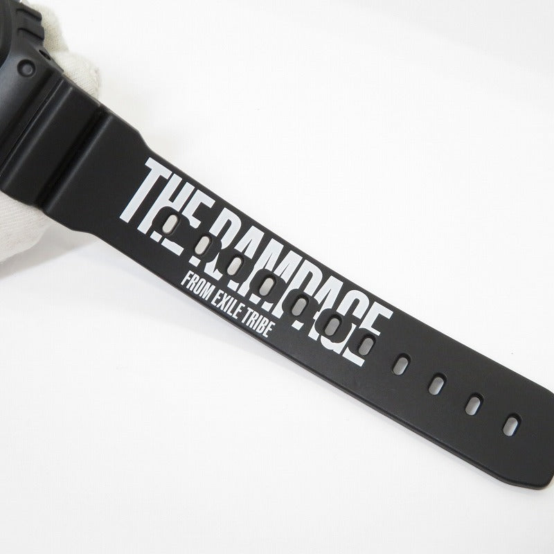 G-SHOCK | ジーショック THE RAMPAGE 腕時計 DW-5600VT ブラック【瀬戸大橋店】