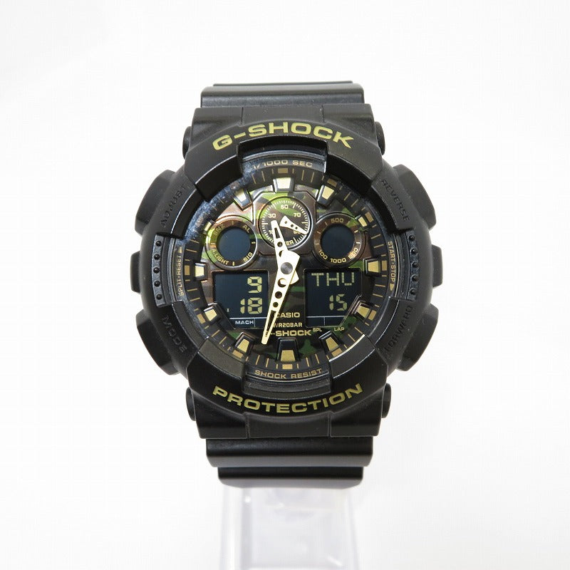 G-SHOCK | ジーショック 腕時計 GA-100CF-1A9JF ブラック【瀬戸大橋店】