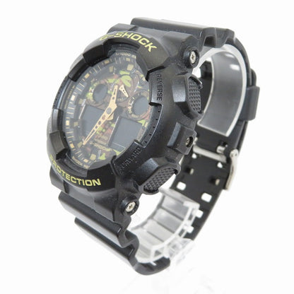 G-SHOCK | ジーショック 腕時計 GA-100CF-1A9JF ブラック【瀬戸大橋店】