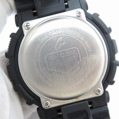 G-SHOCK | ジーショック 腕時計 GA-100CF-1A9JF ブラック【瀬戸大橋店】